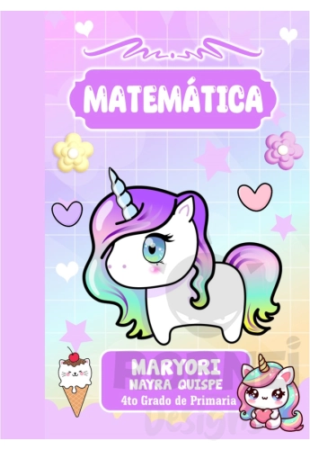 Unicornio Kawaii 03 Portada